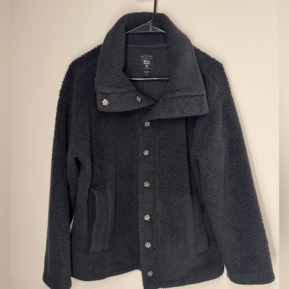 Billabong Black Teddy Jacket